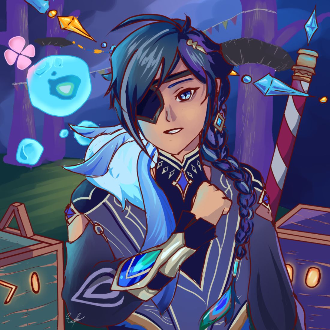 Kaeya veluriyam mirage edition Genshin Impact HoYoLAB