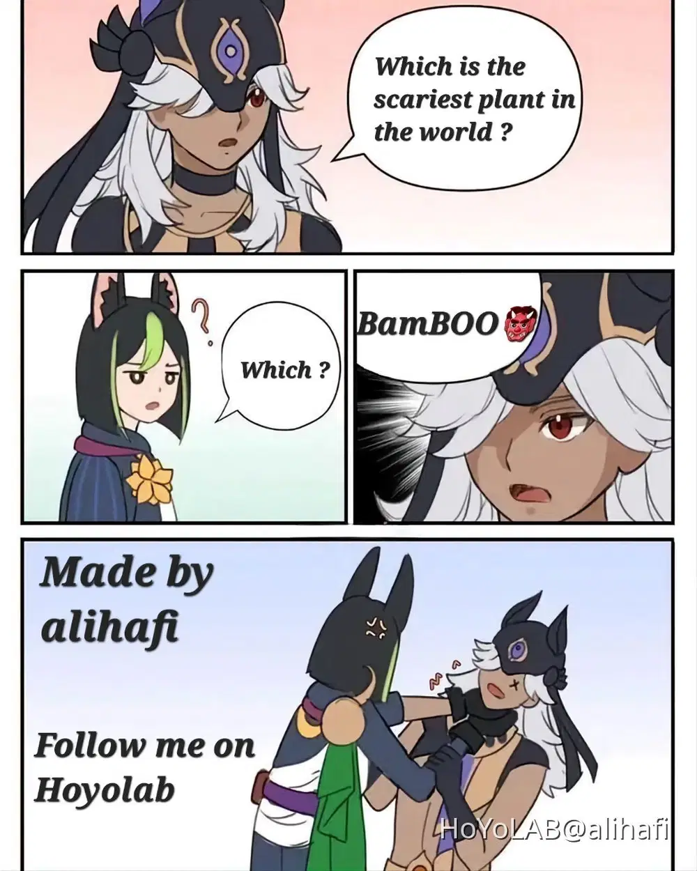 Cyno memes by me Genshin Impact | HoYoLAB, image size:1000x1250