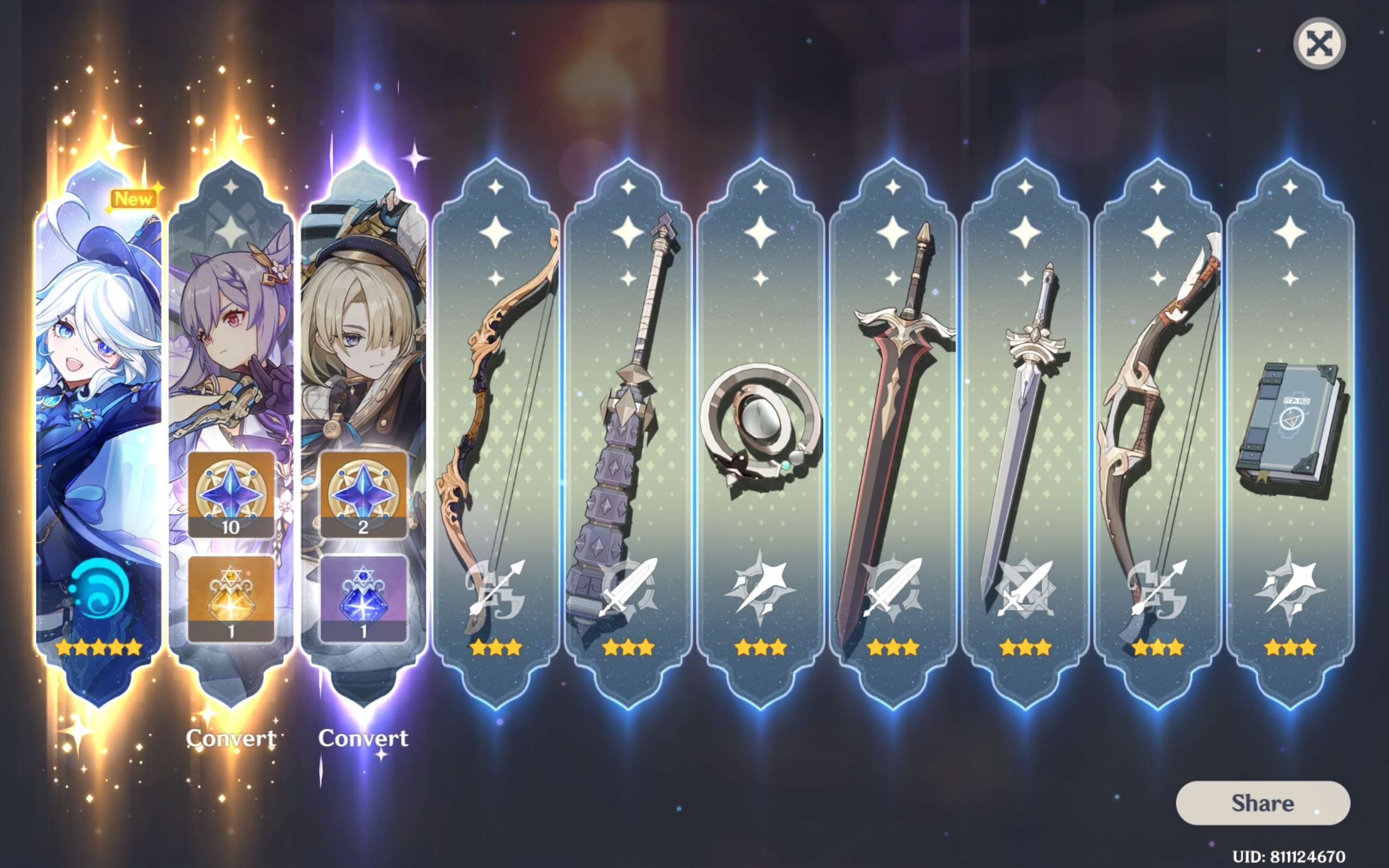 gacha section Genshin Impact | HoYoLAB