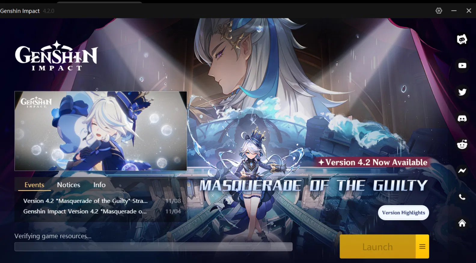Cannot Get Past "Verifying Game Resources" on Launcher Genshin Impact ...