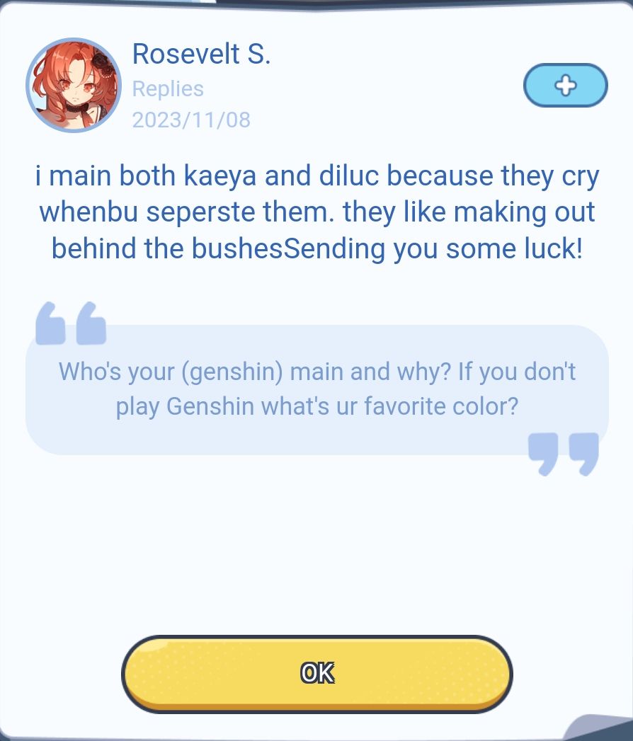 HELP Genshin Impact | HoYoLAB