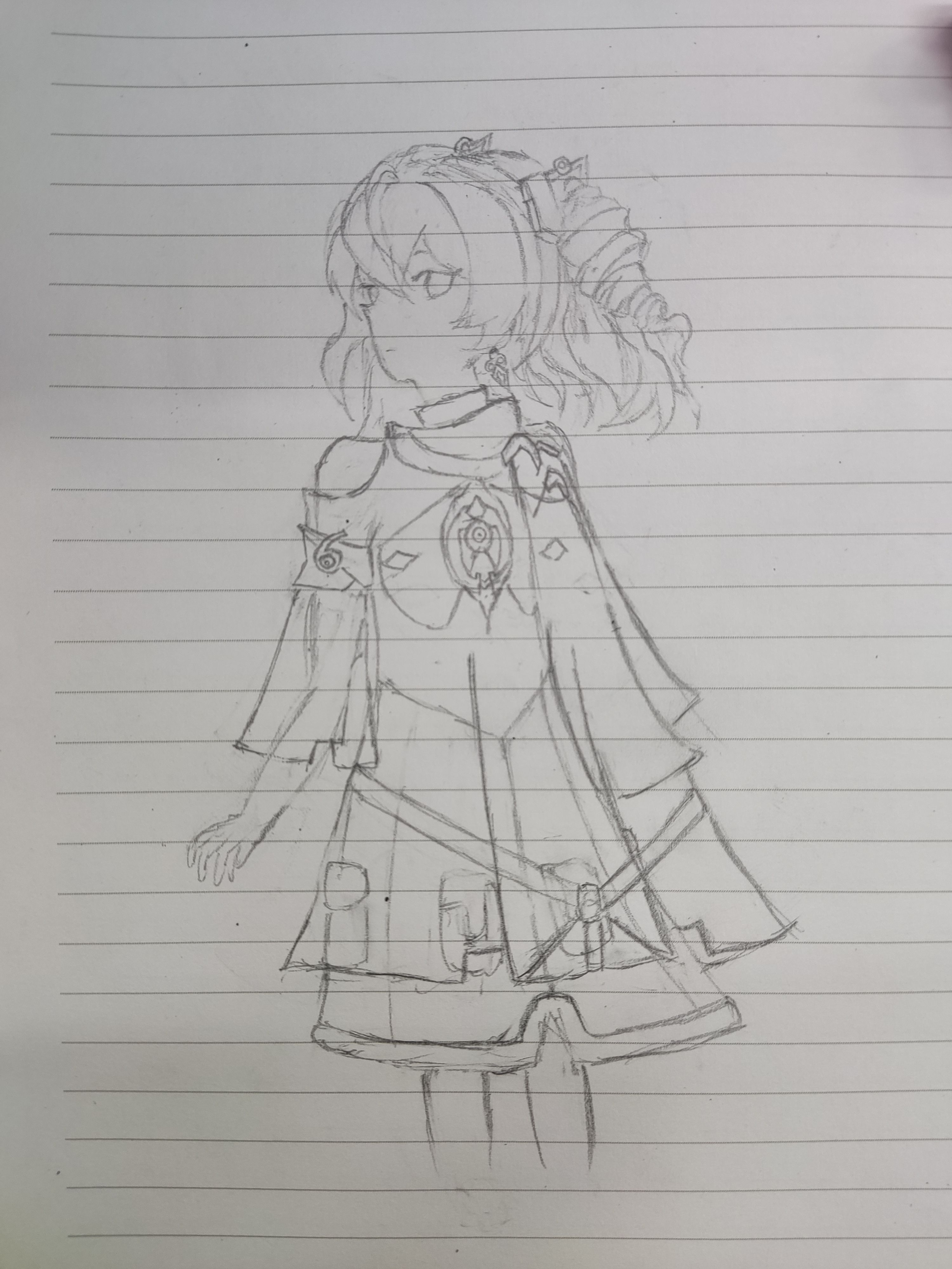 Day 4 Drawing Prometheus Honkai Impact 3rd | HoYoLAB