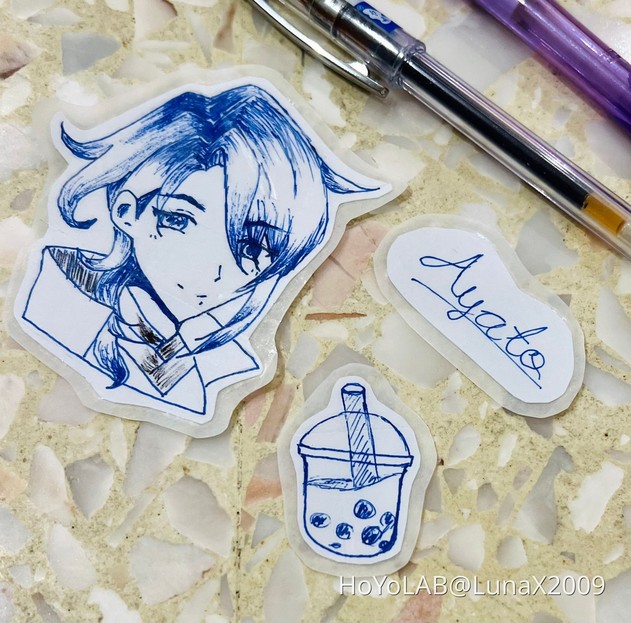 Ayato sticker Genshin Impact | HoYoLAB