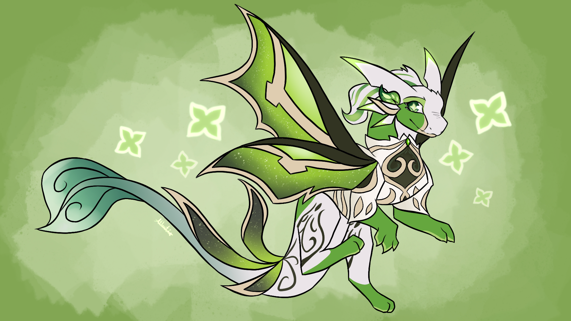 Nahida (& Paimon) Dragon Fairy Edition Genshin Impact HoYoLAB