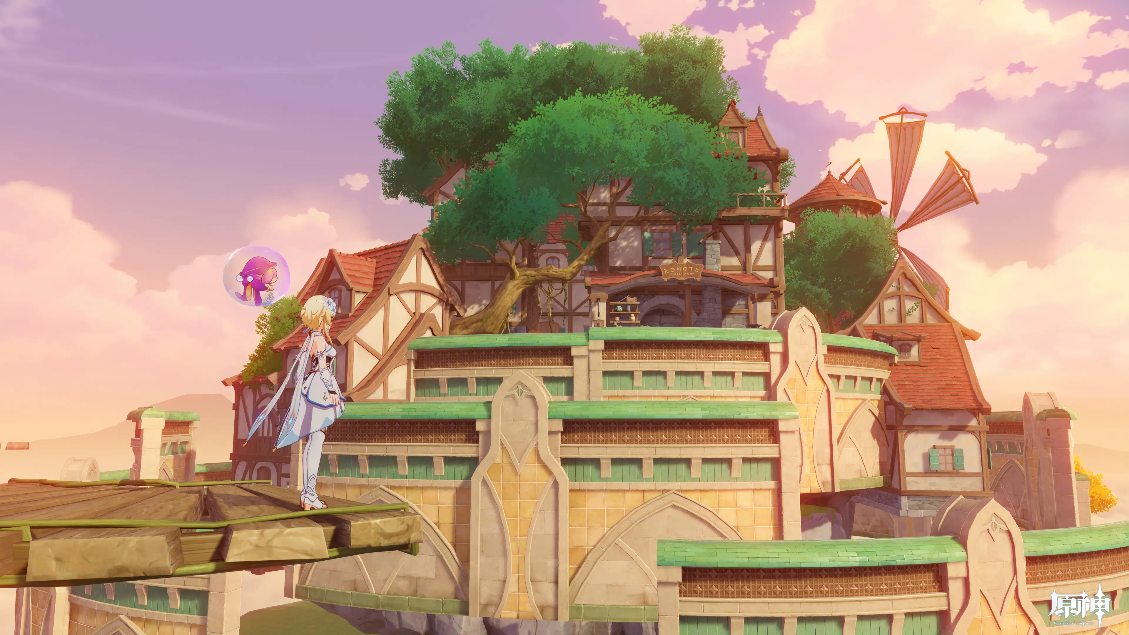 Gench Castle in the Sky Genshin Impact | HoYoLAB