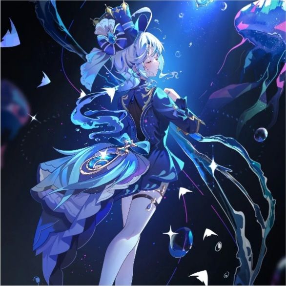 fan art furina Genshin Impact | HoYoLAB