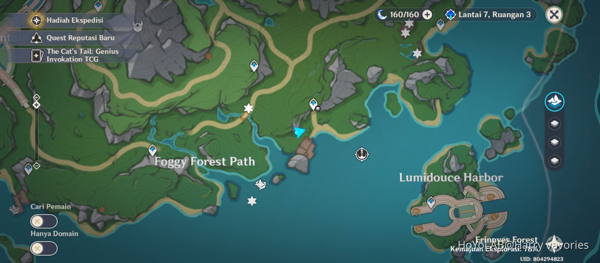 Hidden achiement dan exquisite chest di rusty rudder Genshin Impact ...