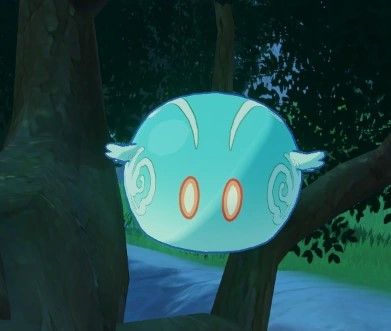 I never noticed that anemo slimes have little wings!! Genshin Impact ...