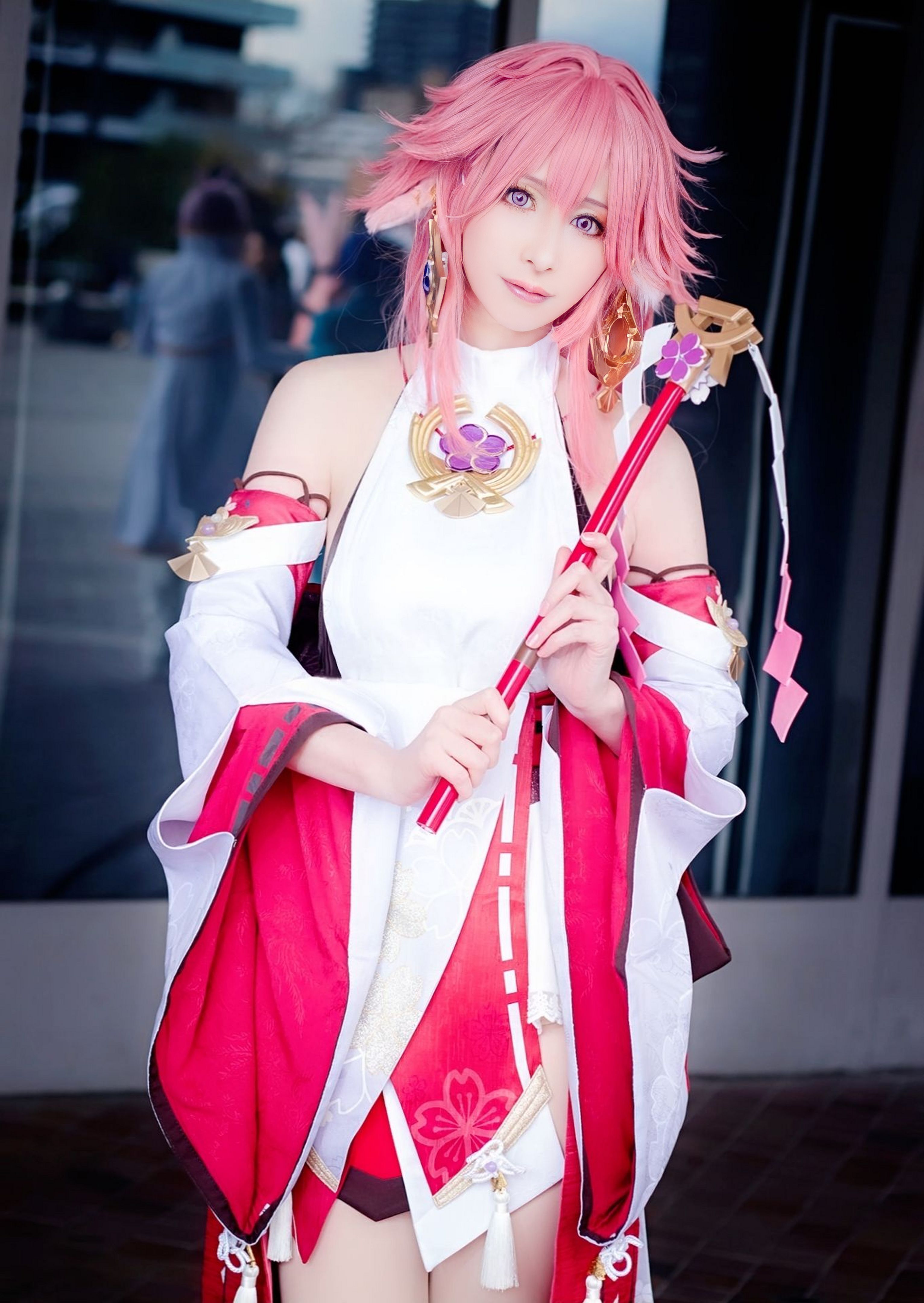 原神 八重神子 コスプレ Genshin Impact | HoYoLAB