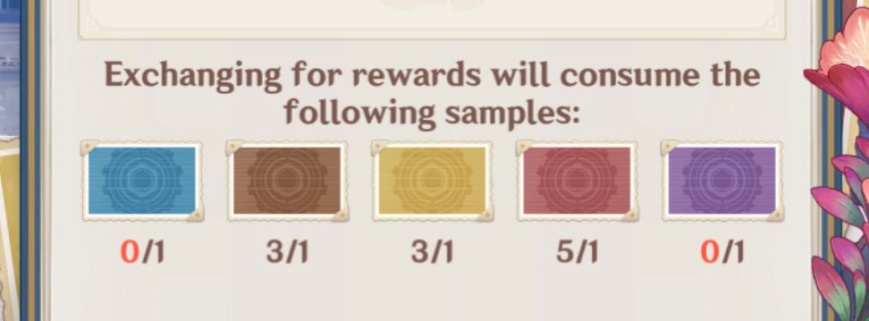 Trade: Need 1 Blue and 1 Purple Genshin Impact | HoYoLAB