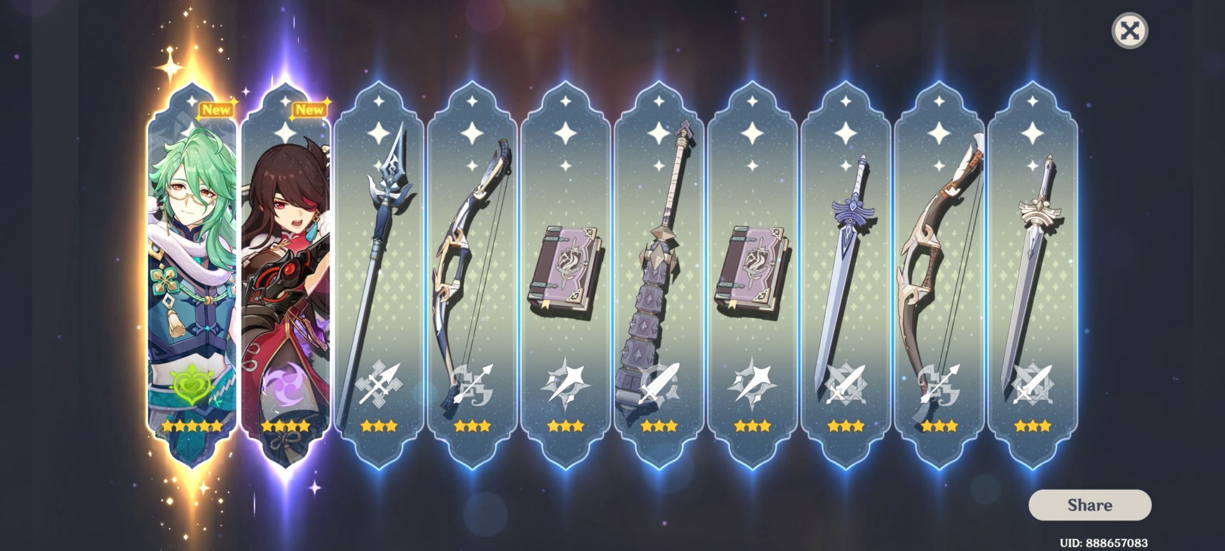 My First Ten Pull On His Banner Genshin Impact | HoYoLAB