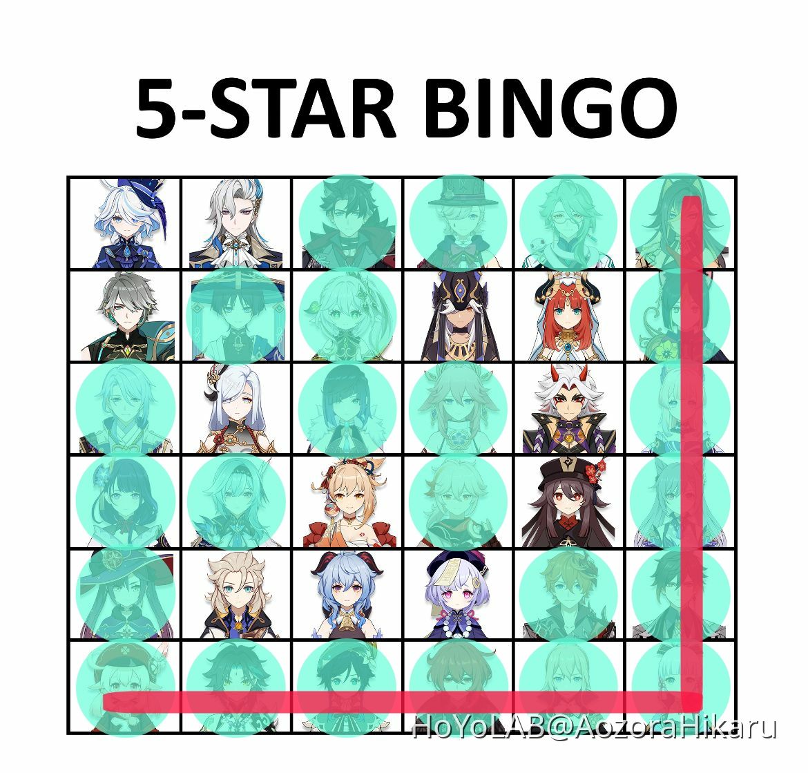  V4 2 Here Is My 5 BINGO Genshin Impact HoYoLAB