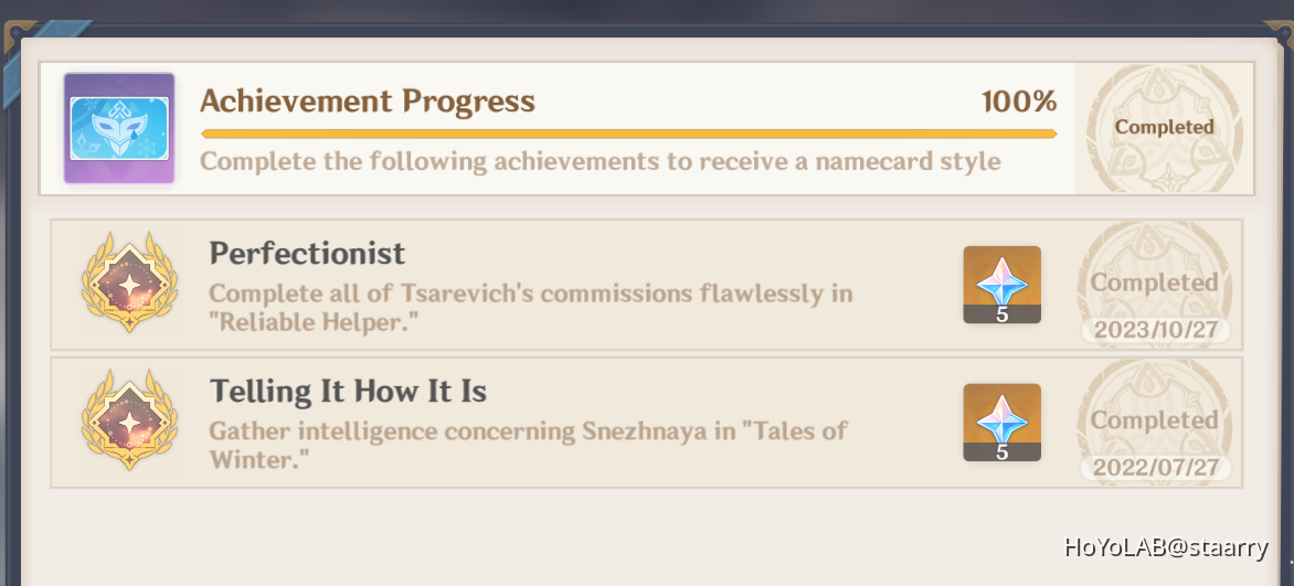 I finally completed this achievement aaaaa Genshin Impact | HoYoLAB