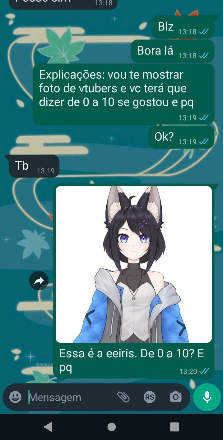 Minha Amiga Avaliando Alguns Vtubers Faltaram Muitos Hoyolab