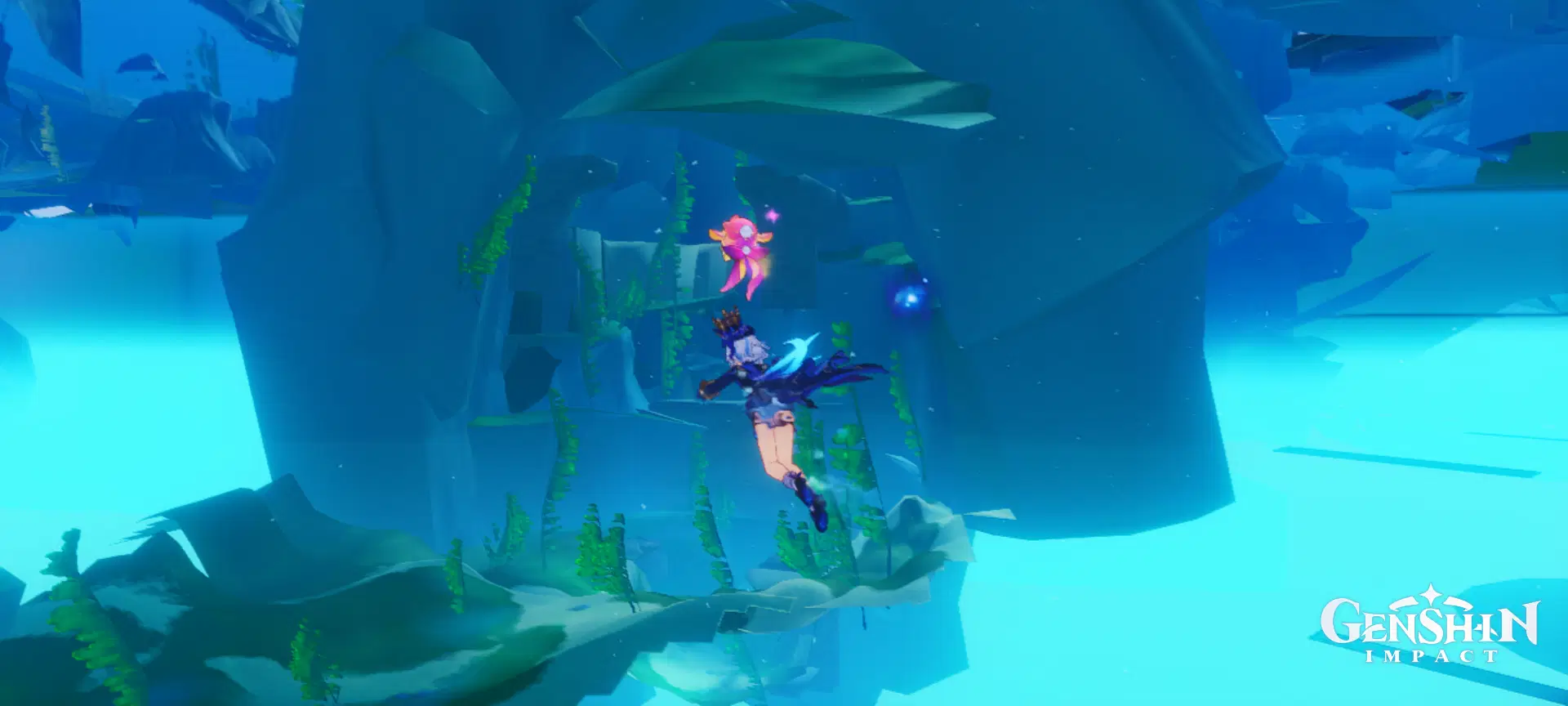 I found a glitch in Fontaine! It looks beautiful for pictures