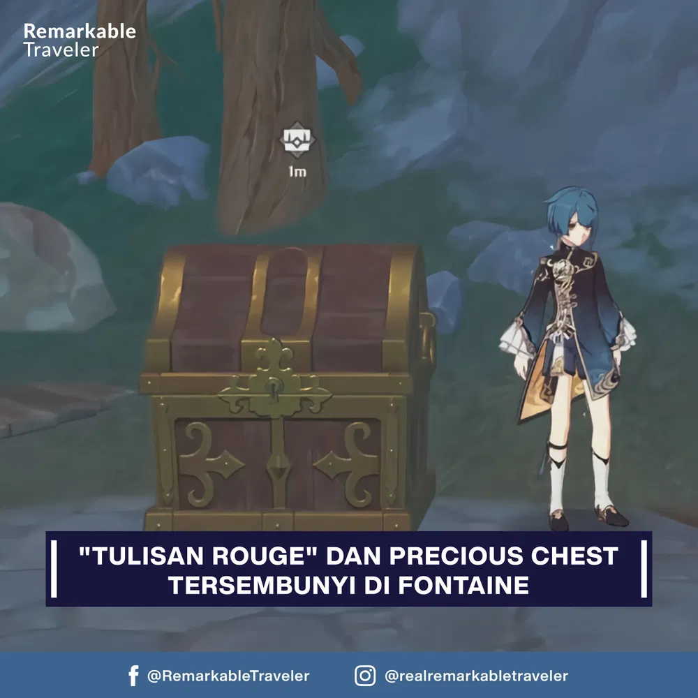 [Guide] "Tulisan Rouge" dan Precious Chest Tersembunyi di Fontaine Genshin Impact HoYoLAB