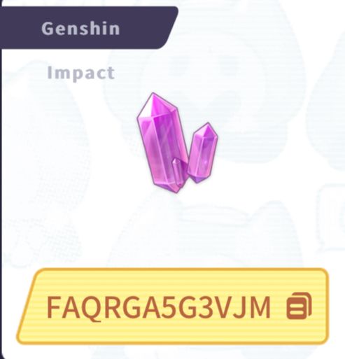 Useless redemption code for anyone who wants Genshin Impact | HoYoLAB