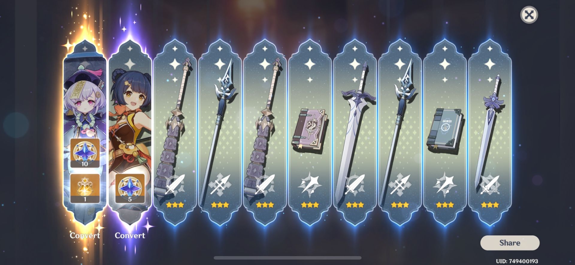 Ayato banner de 50/50 yi C4 Qiqi ye kaybetmek 🤡 Genshin Impact | HoYoLAB