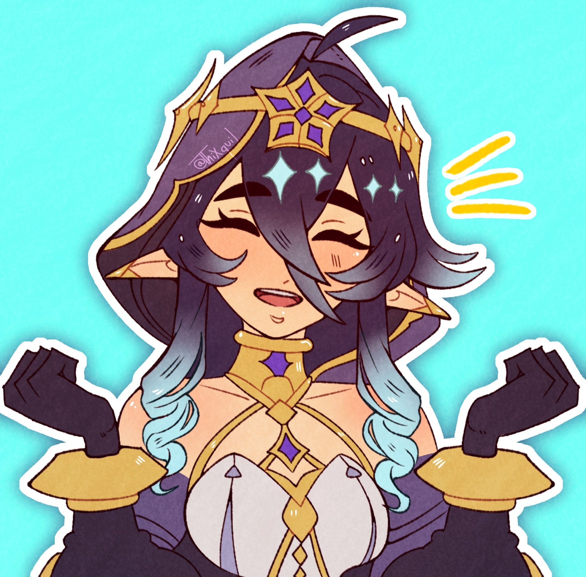 Genshin doodle request 1 layla genshin impact hoyolab