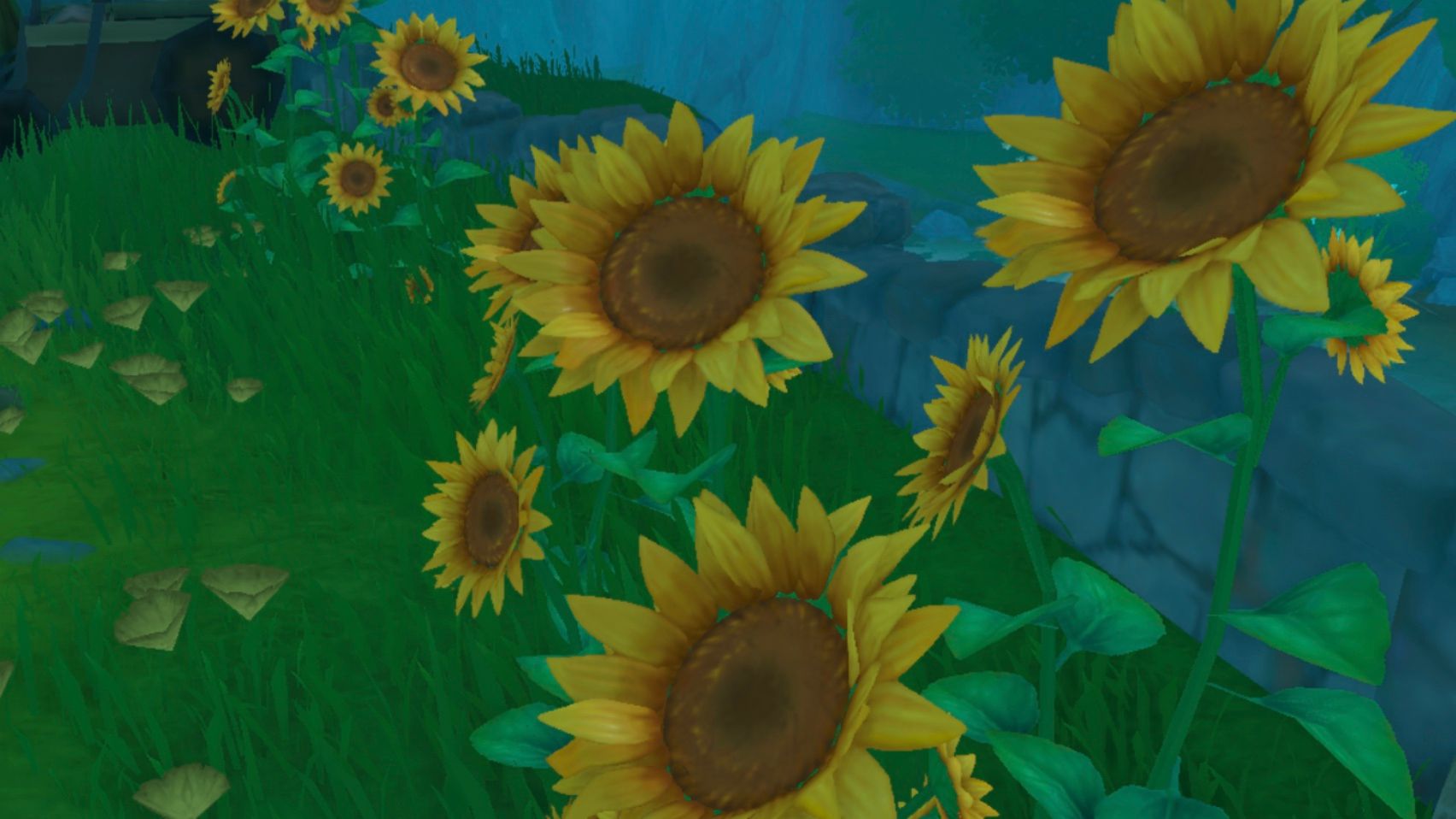Sunflowers for December Genshin Impact HoYoLAB