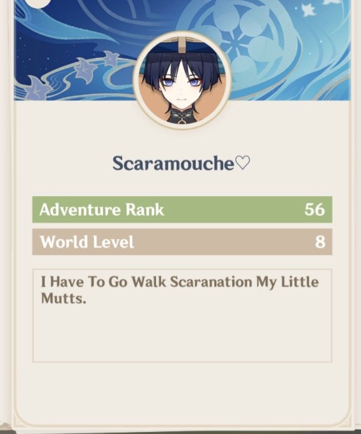 Razor didn't know scaramouche has dogs Genshin Impact HoYoLAB