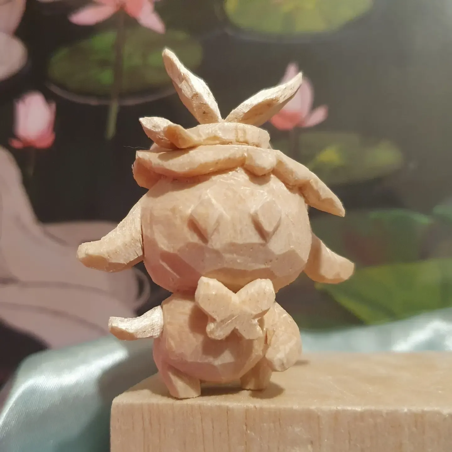 Friendly aranara carving Genshin Impact HoYoLAB