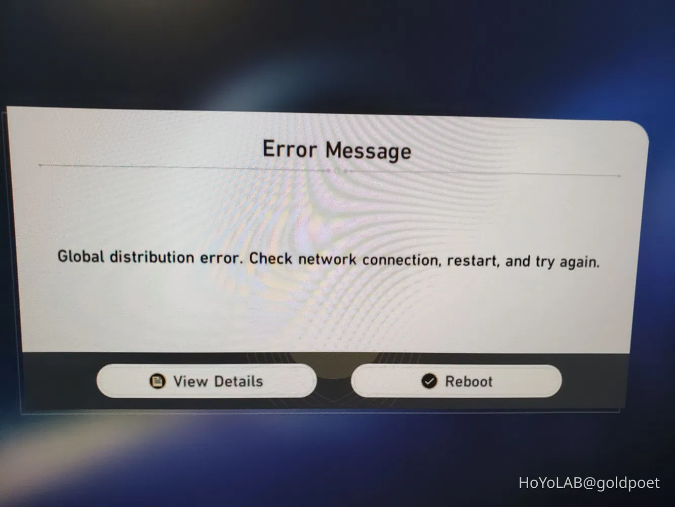 Star Rail global distribution error Honkai Star Rail HoYoLAB