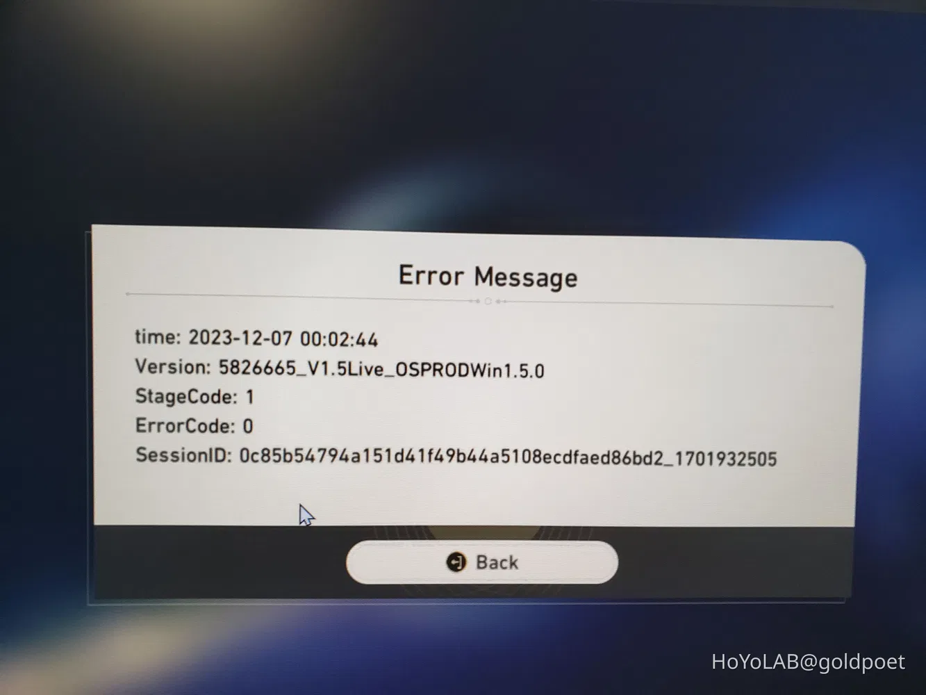 Star Rail global distribution error Honkai Star Rail HoYoLAB