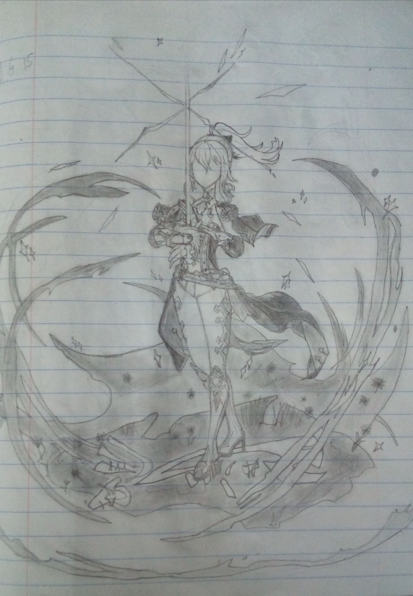 Jean Splash Art Genshin Impact HoYoLAB