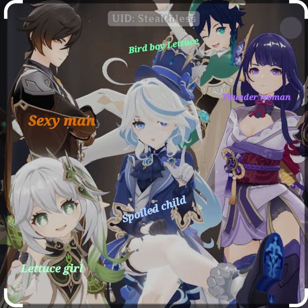 My Mom Renames The Archons Genshin Impact HoYoLAB My mom renames the archons genshin impact hoyolab