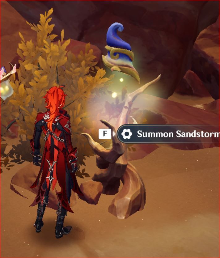 Summon/Halt sand storm Genshin Impact | HoYoLAB