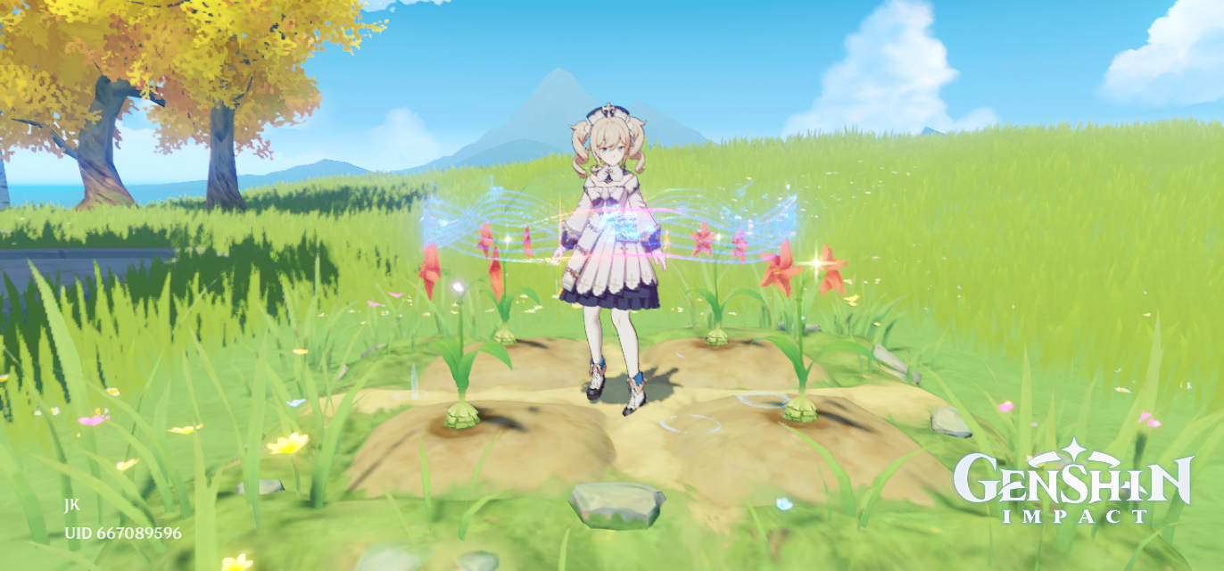 Just chilling in my small garden Genshin Impact | HoYoLAB