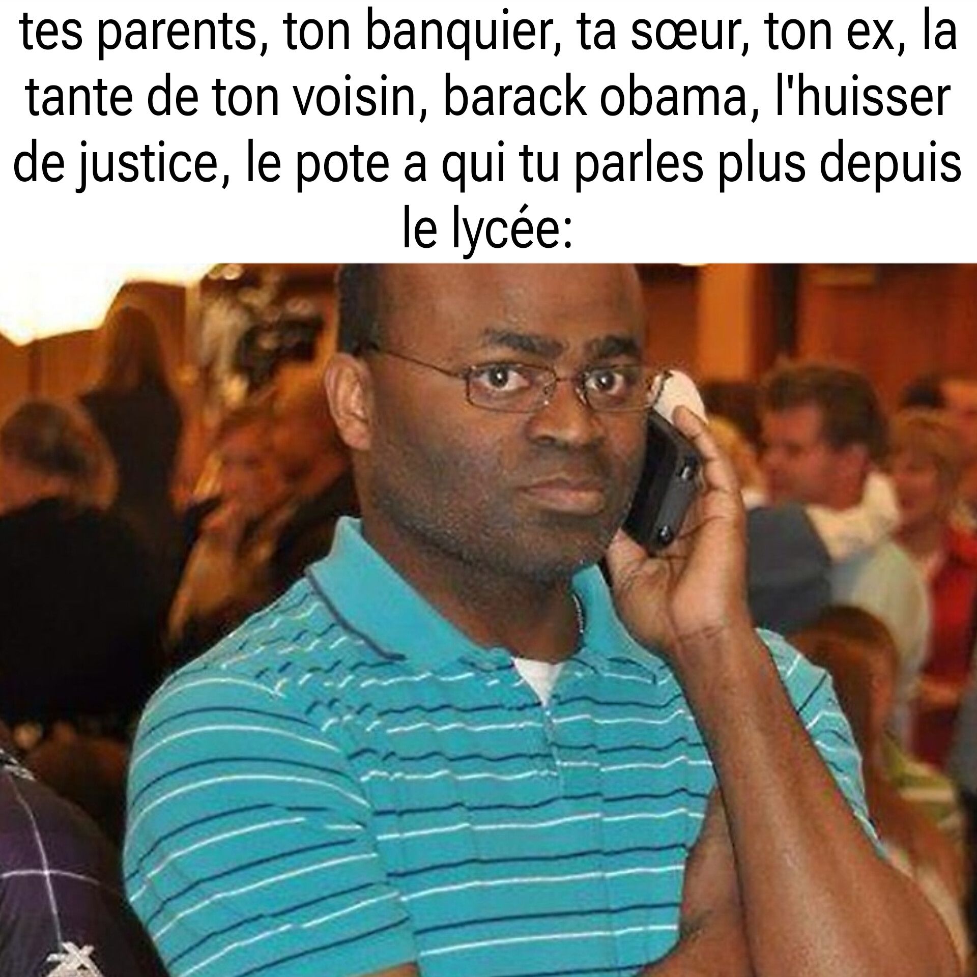 "je suis dans un combat important j'espère personne va m'appeler et ...