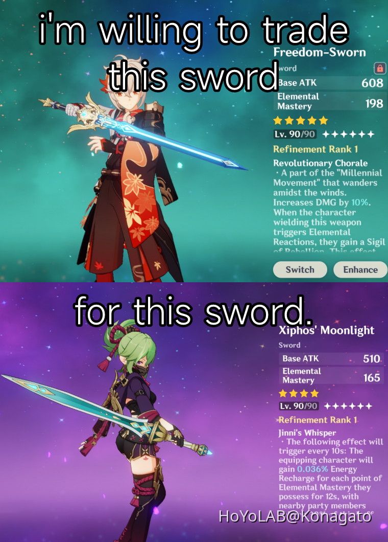 Xiphos' Moonlight rerun when? Genshin Impact HoYoLAB