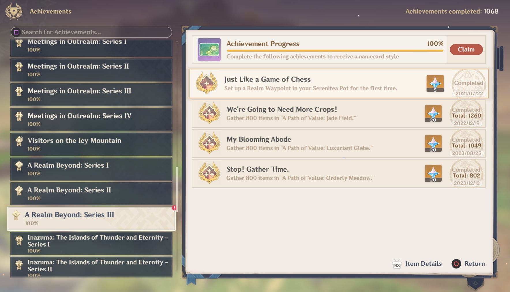 Finally completed this achievement! Genshin Impact | HoYoLAB