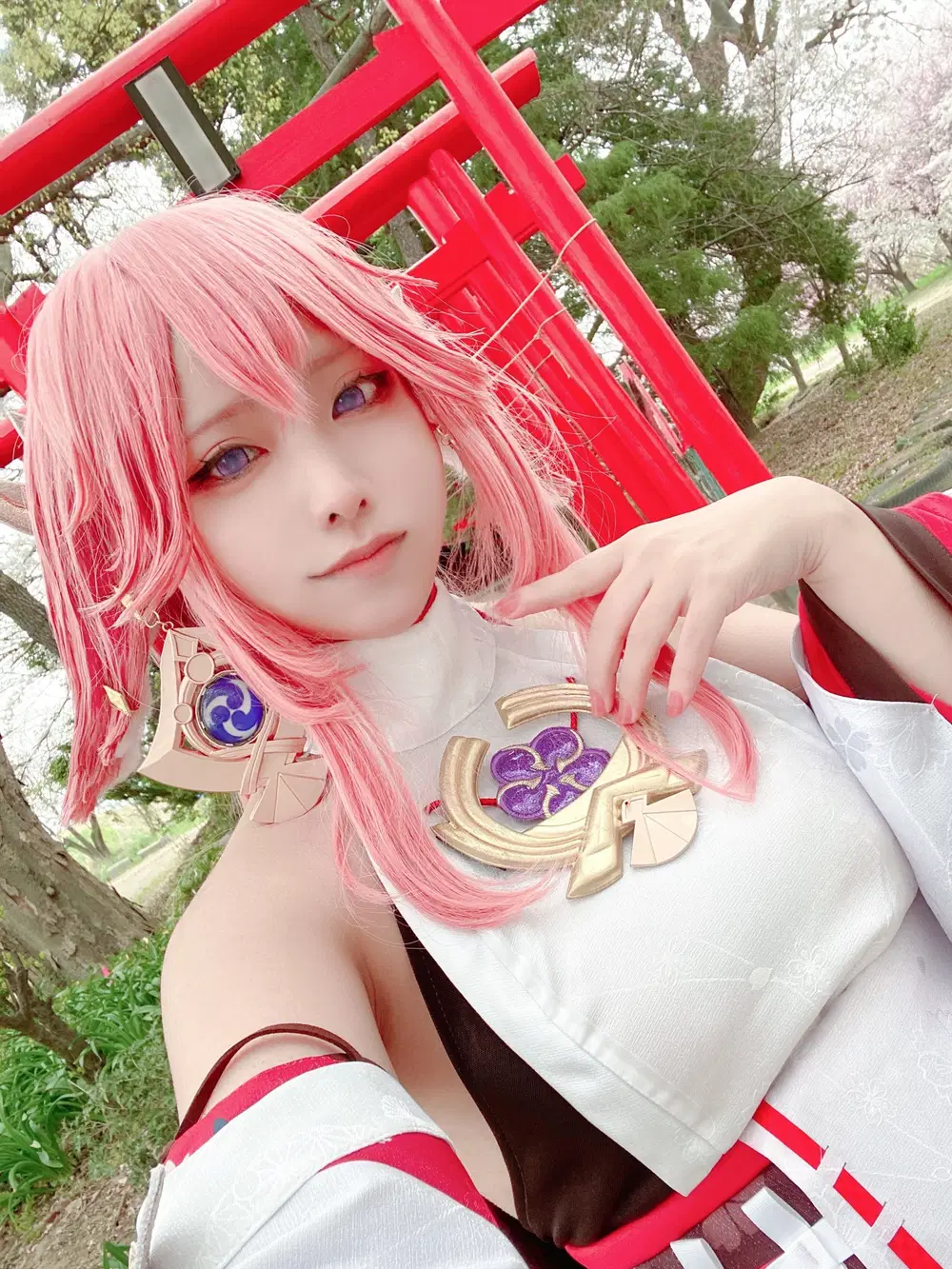 八重神子コスプレ Genshin Impact | HoYoLAB