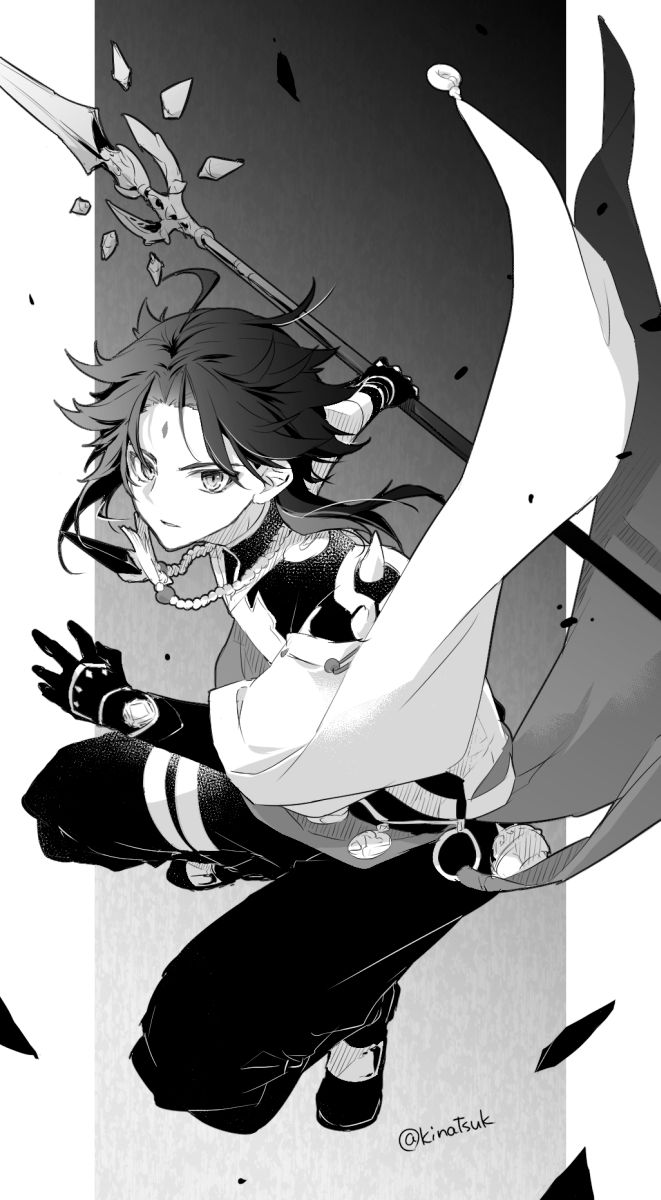 モノクロ絵 Genshin Impact | HoYoLAB