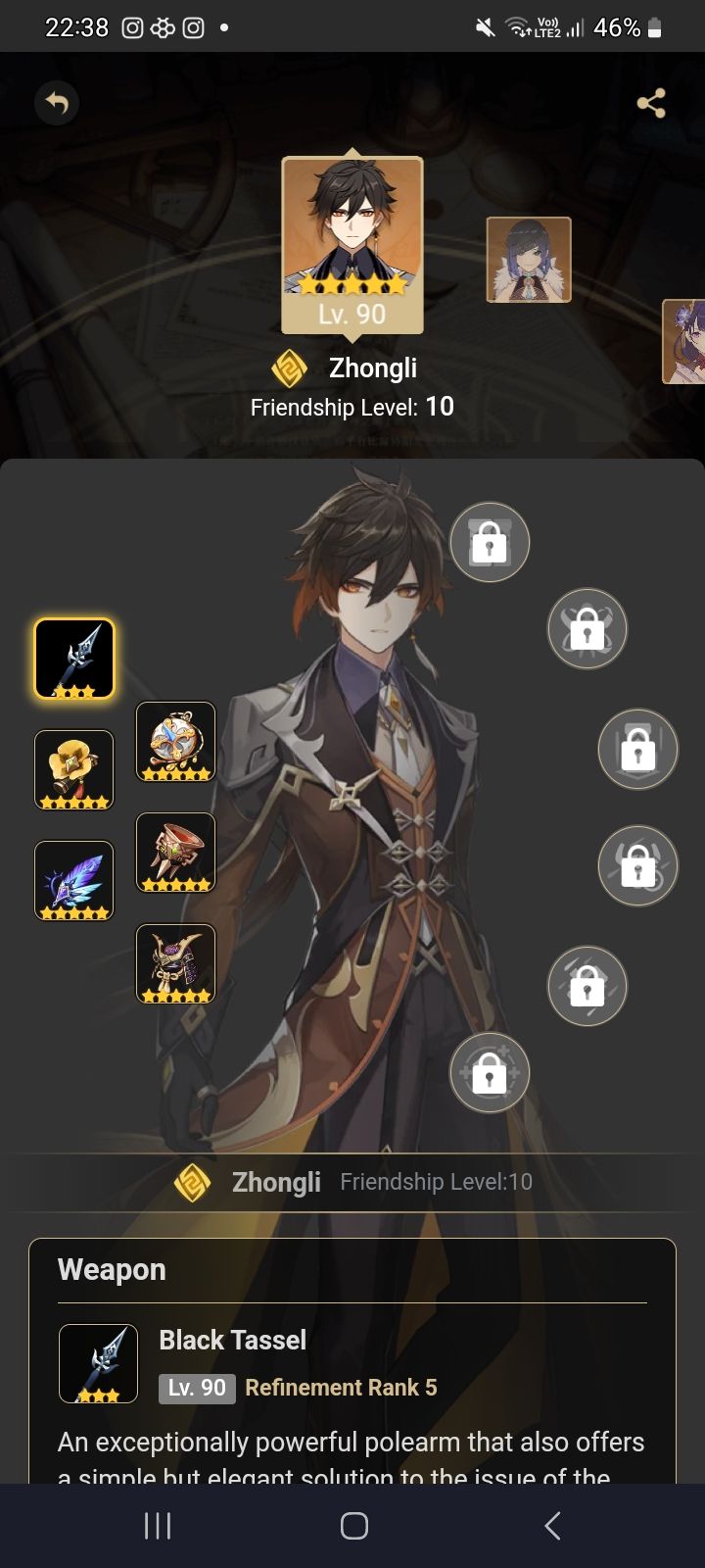 finally!! 50K hp 150 crit dmg 50 crit rate 28 geo dmg bonus Genshin