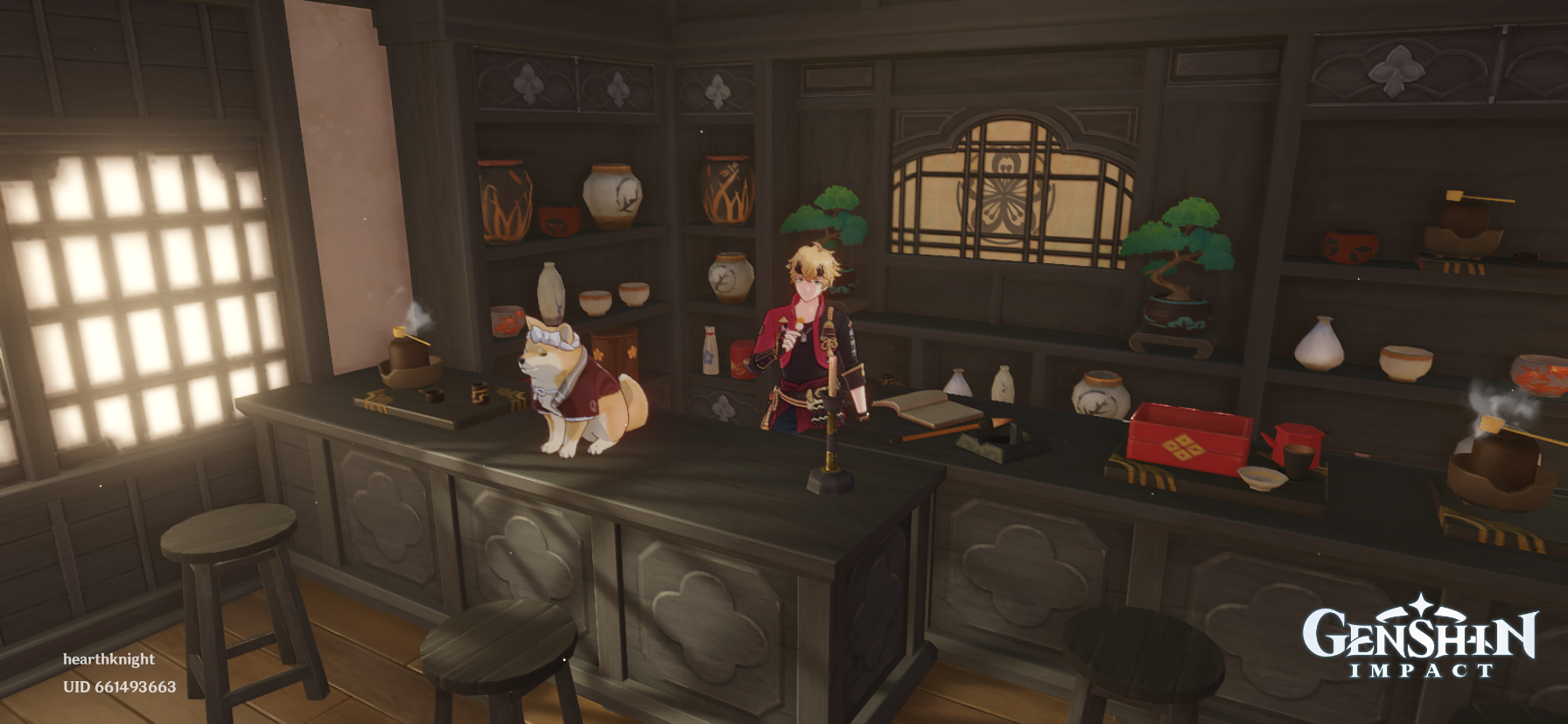 Thoma going to get tea Genshin Impact HoYoLAB