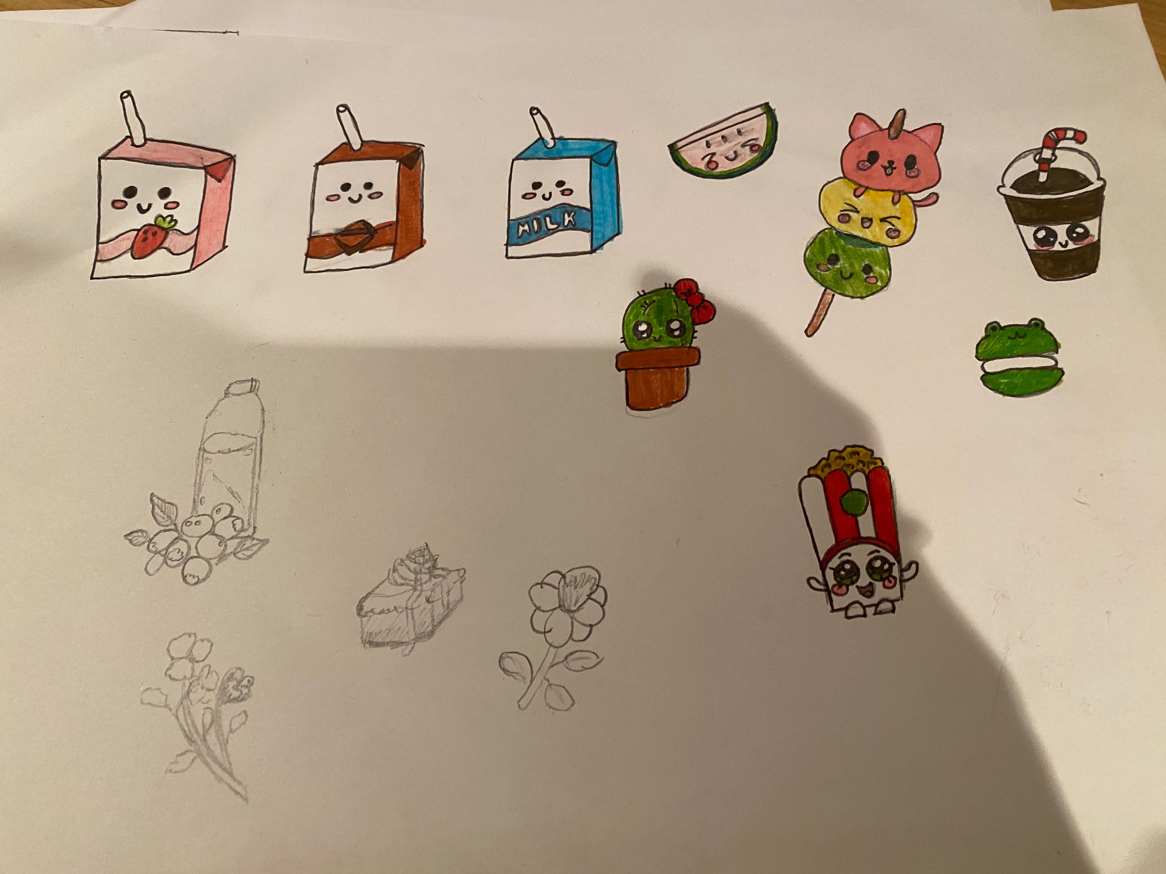Random drawings I found :) | HoYoLAB