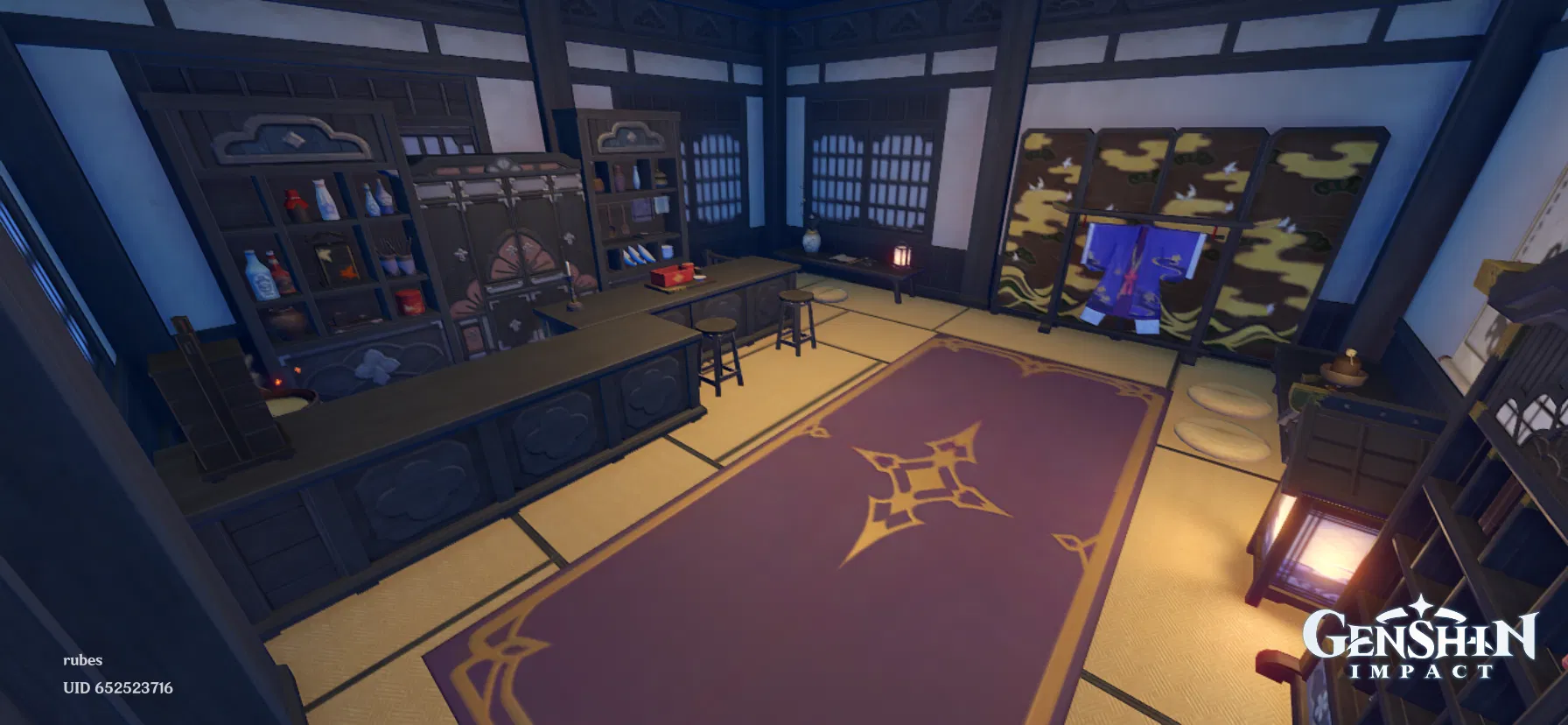 inazuma hotpot restaurant with living quarters teapot build! Genshin