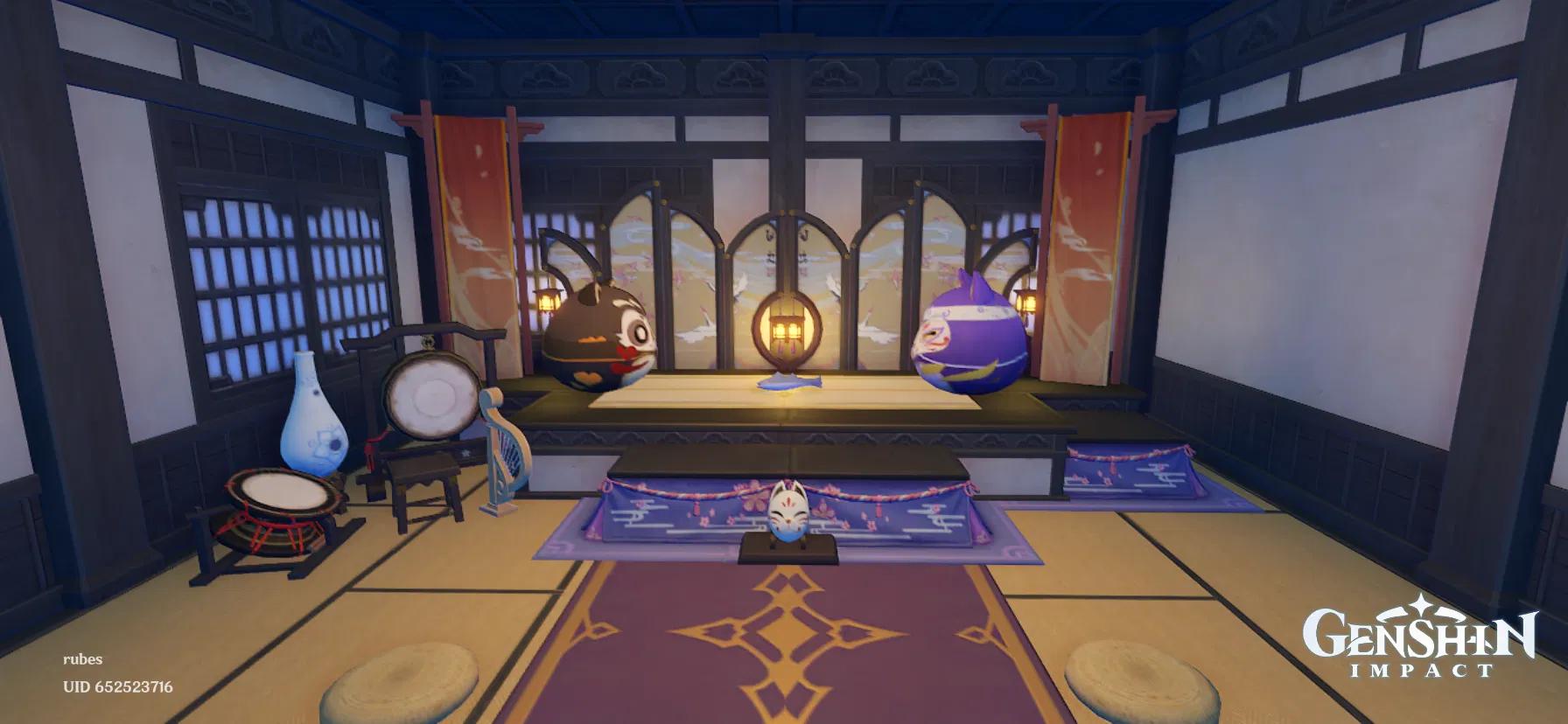 inazuma hotpot restaurant with living quarters teapot build! Genshin