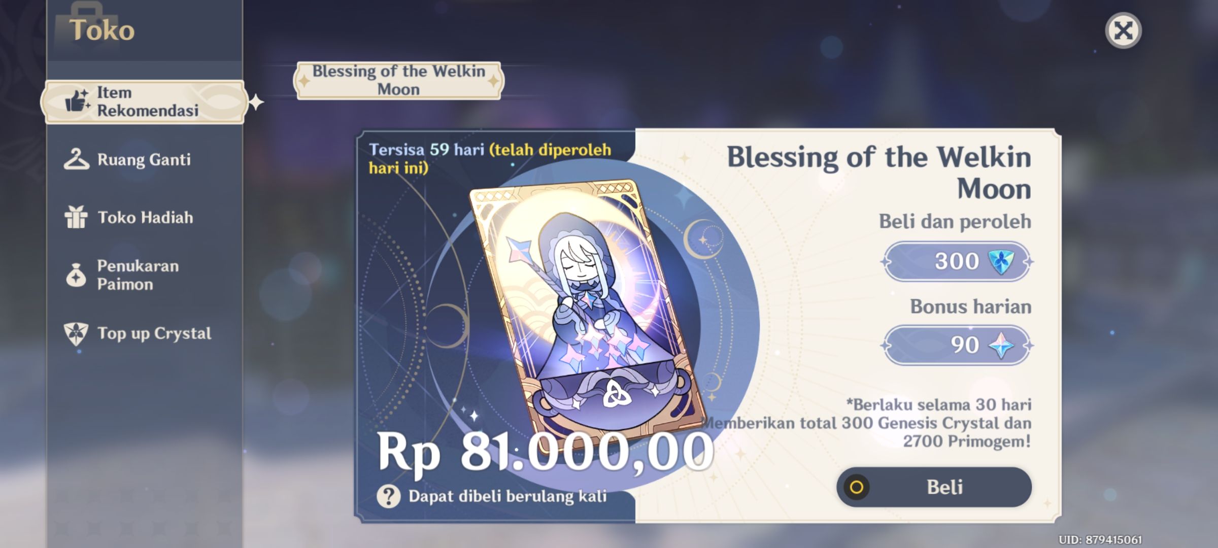 Apakah ini masih bisa disebut f2p🤔 Genshin Impact HoYoLAB