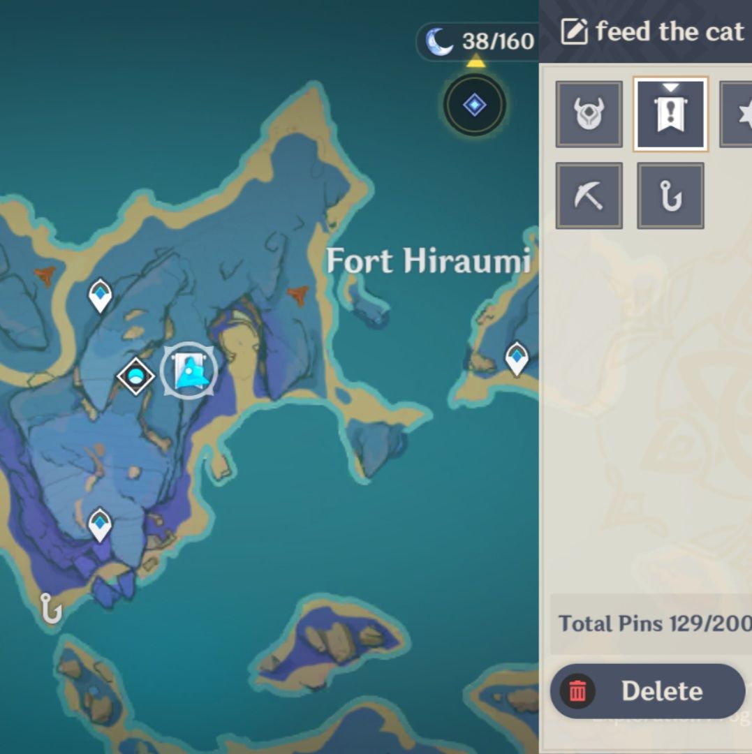 Inazuma. Feed the cat. Four days. Precious chest. Genshin Impact HoYoLAB