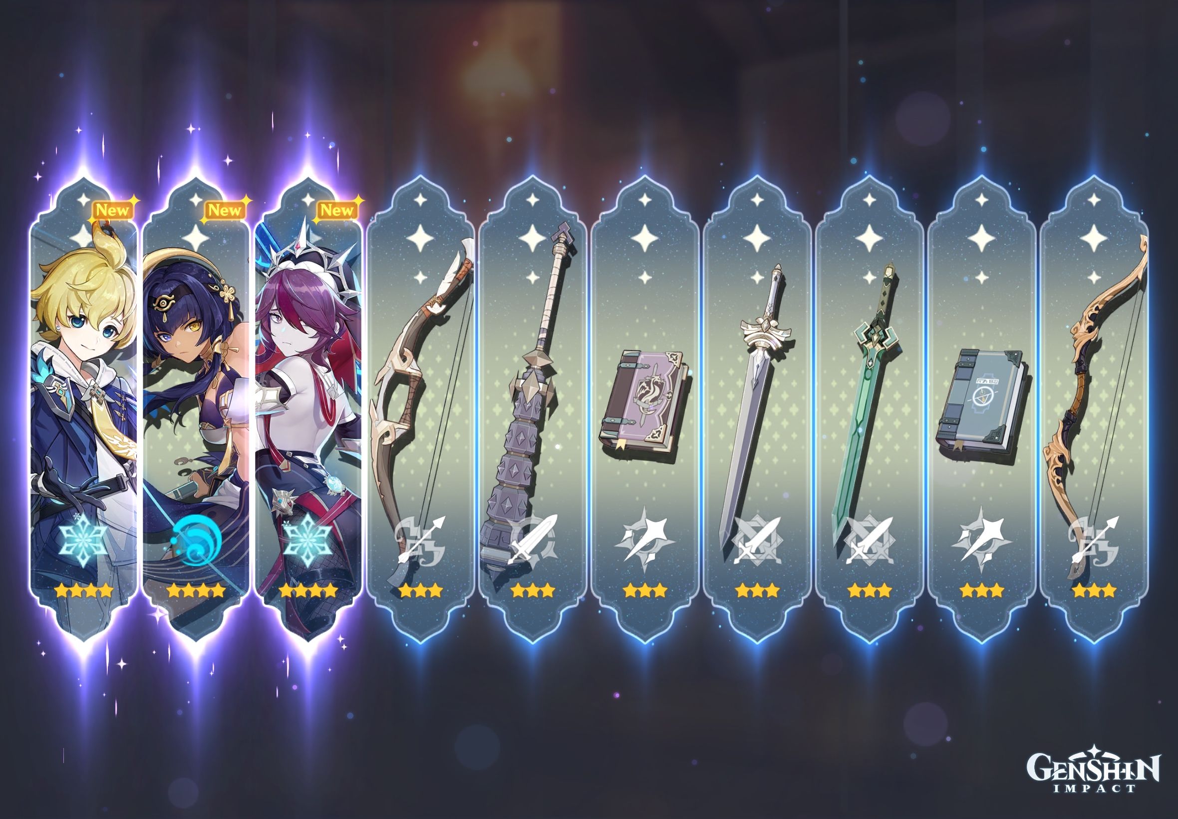 First every ten pull on my account Genshin Impact | HoYoLAB