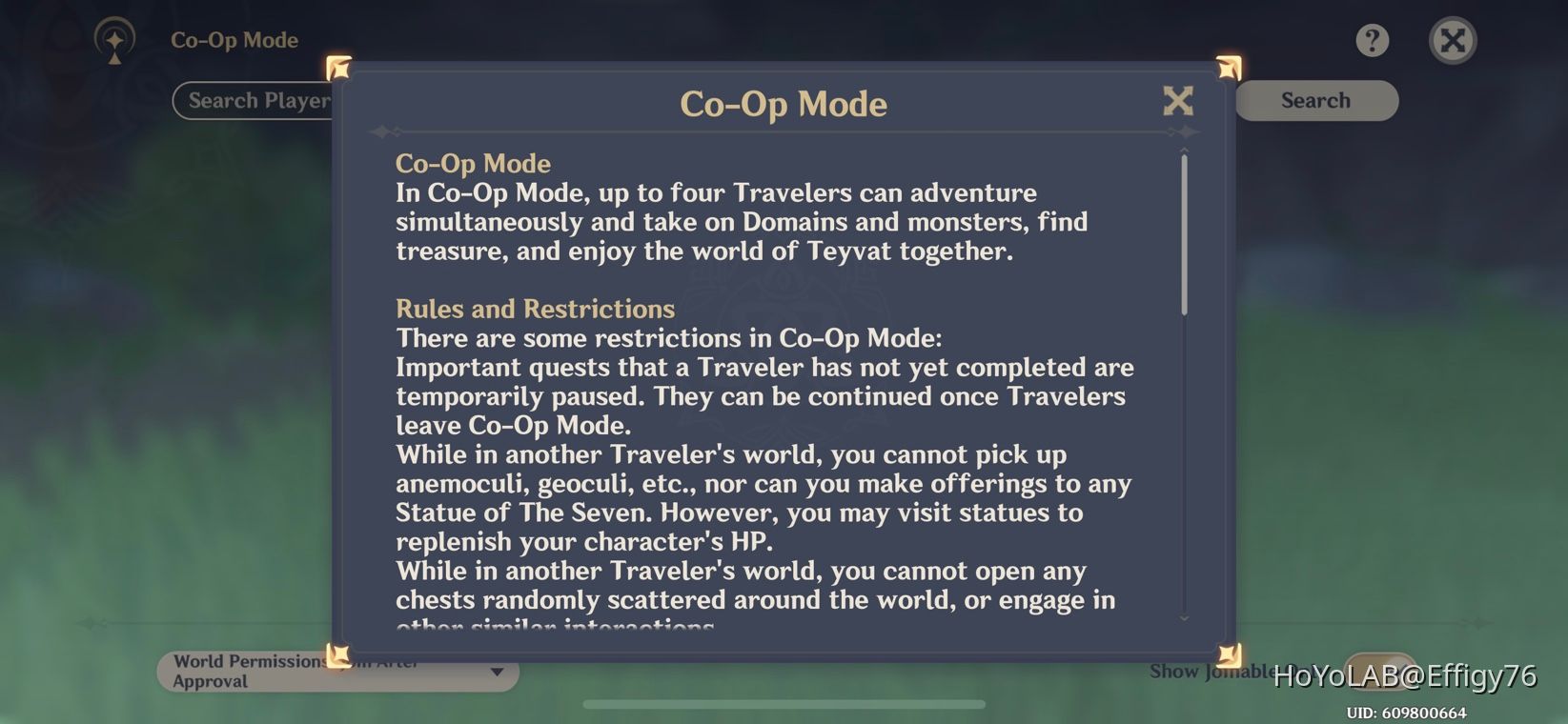 Is there a way to chat in Co-Op Mode on mobile phones? Genshin 
