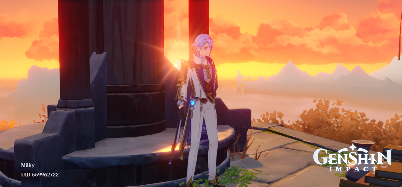 Golden hour with Ayato ♡ Genshin Impact | HoYoLAB