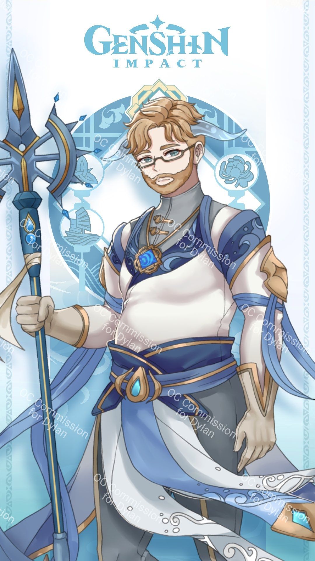 My Genshin OC (Art by: @yomiyuarts) Genshin Impact | HoYoLAB