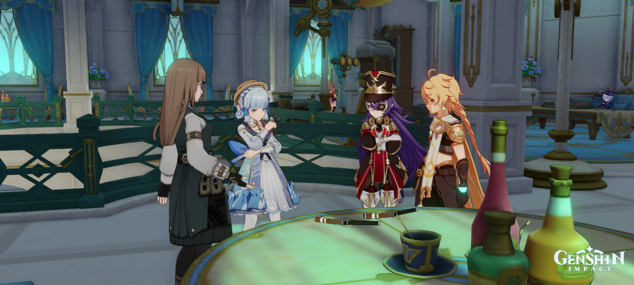 AETHER'S ANXIETY INTENSIFIES AS HE SEES AYAKA INTENSELY STARING AT THEM ...