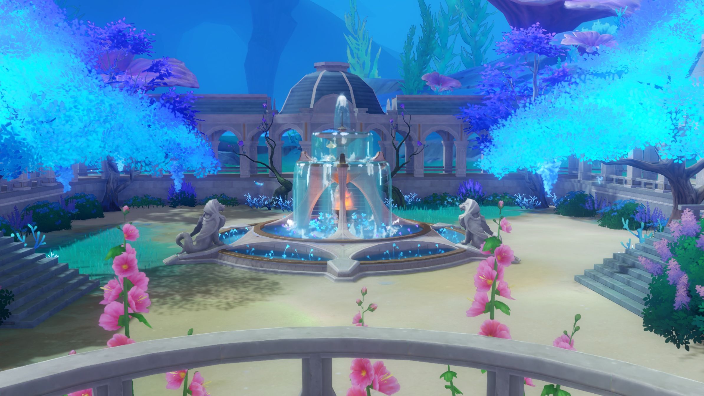 Fontaine Styled Garden Genshin Impact | HoYoLAB